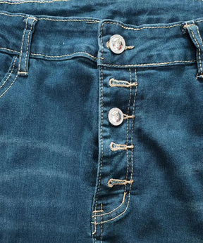 BMC® - Celestial Denim Geknöpfte Lässige Hose