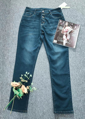 BMC® - Celestial Denim Geknöpfte Lässige Hose