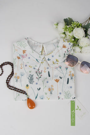 Wildblumen Bluse